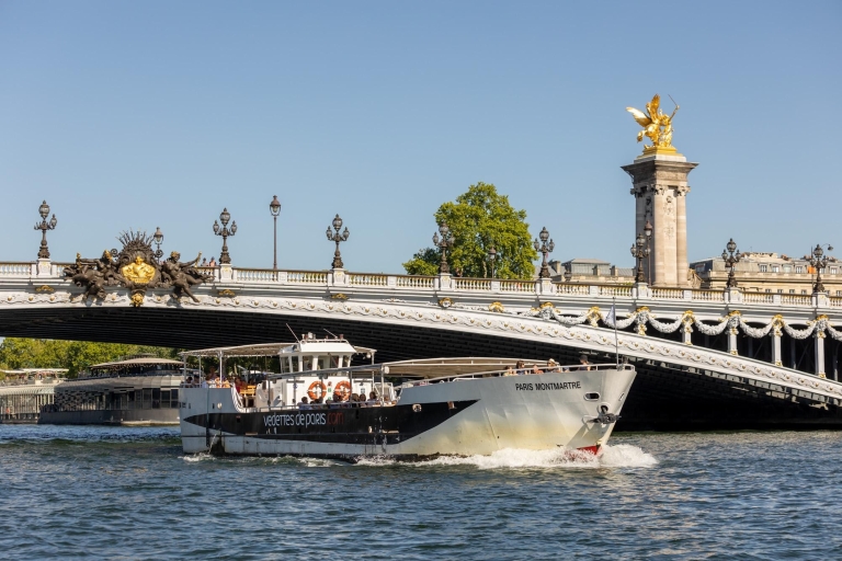 París: crucero por el Sena, bebidas y aperitivos opcionalesOpción con aperitivo y refrescos