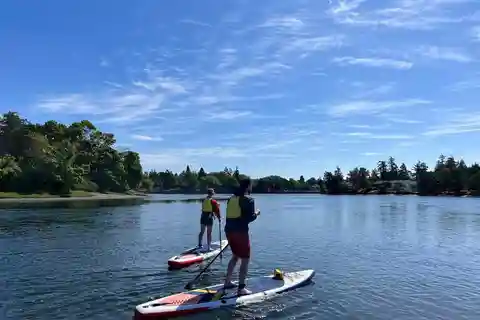 Victoria: Introdução ao Stand Up Paddle Boarding no Lago Thetis