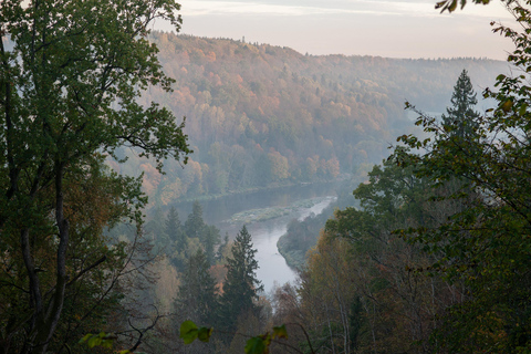 Sigulda: Walk in Gauja National Park with Photoghrapher 1-3 person private tour