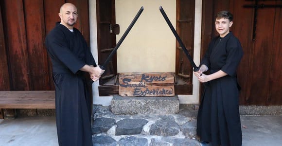 Kyoto: Samurai Workshop and Zen Garden Family Friendly Tour
