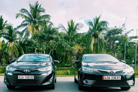 Da Nang: Czarter prywatnego samochodu na zwiedzanie Hue z biletem elektronicznym12 godzin - 4 miejsca (standardowy sedan)