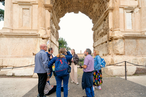 Rome: Colosseum Guided Tour with Roman Forum and Palatine English Guided Tour Small-Group