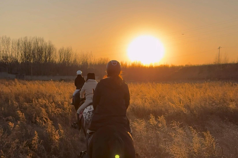 Beijing Overnight Layover: Countryside Horse Riding Tour Afternoon: 2-hour Horseback Riding Experience with Dinner