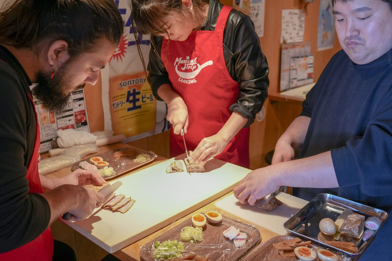 Kyoto Ramen & Gyoza Cooking Class with Professional Chefs