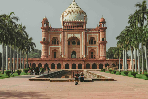 Delhi: Tomba di Humayun e Tomba Safdarjung Tour di mezza giornata guidato