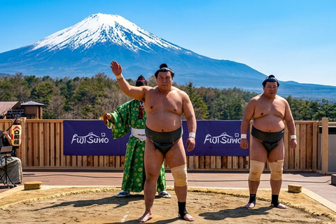 Mount Fuji: Lake Yamanaka Sumo Show (Optional VIP Seating) Mount Fuji: Lake Yamanaka Sumo Show (General ticket)