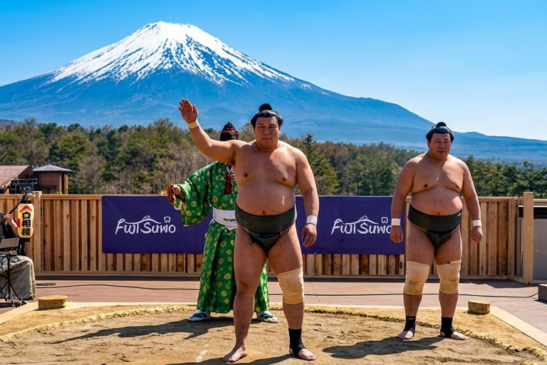 Mount Fuji: Lake Yamanaka Sumo Show (Optional VIP Seating) Mount Fuji: Lake Yamanaka Sumo Show (General ticket)