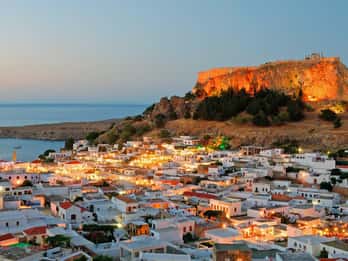 Lindos Evening Escape: Explore & Dine