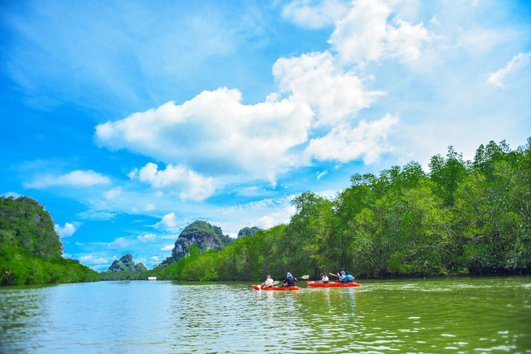 De Krabi: Aventura de caiaque de dia inteiro na caverna do mar de Bor Thor