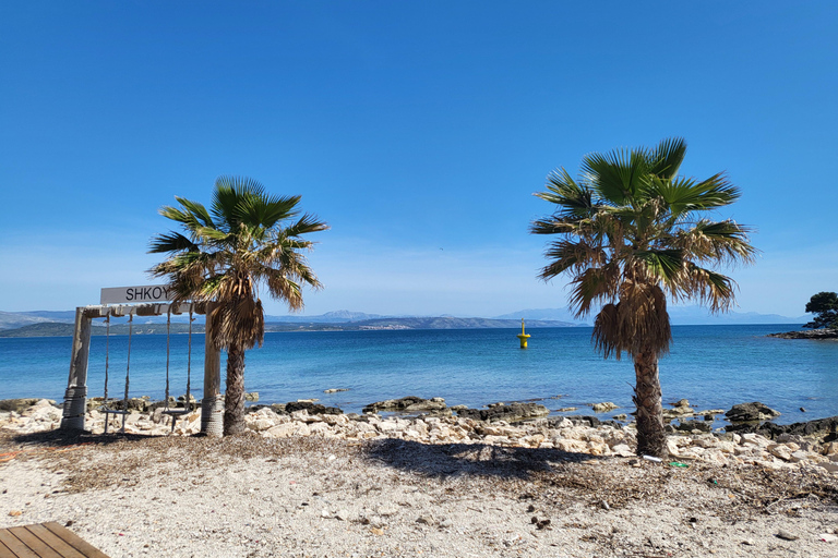 Blue lagoon with a speed boat water and towels included Blue lagoon with a speed boat, water & wine