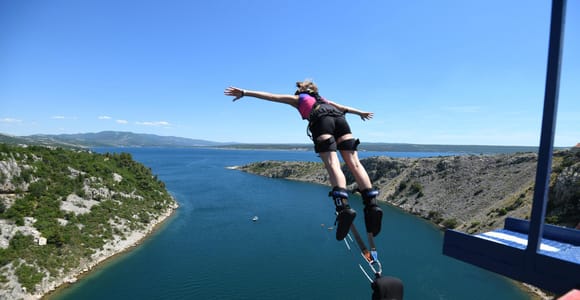 Zadar: Croatia&#39;s Highest Bungee Jump at Maslenica Bridge