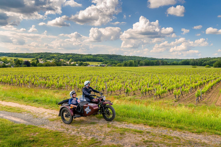 Saumur : Excursão de meio dia em sidecar