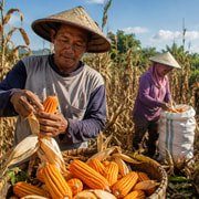 Jember: Corn Harvesting Experience with Local Farmers Jember: Corn Harvesting Experience with Local Farmers