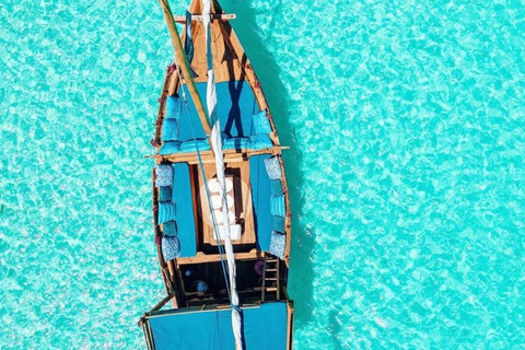 Mnemba Island: Delfiner och snorkling med gratis upphämtningDelad tur: Gratis upphämtning i Nungwi/Kendwa och Mnemba-avgifter