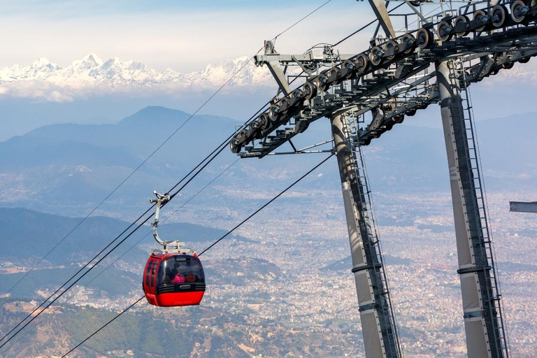 Kathmandu: Fahrt mit der Chandragiri-Seilbahn und TempelbesuchKathmandu: Fahrt mit der Seilbahn auf den Chandragiri-Hügel mit Tempelbesuch