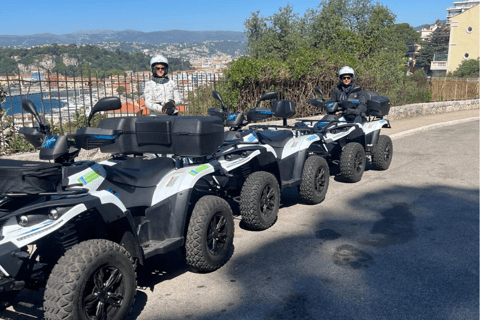 NIZA EN QUAD ELÉCTRICO: visita panorámica desde Niza con aperitivo