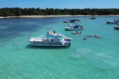 Punta Cana : Fête en bateau avec plongée en apnée et arrêt en piscine naturelle