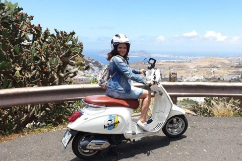Gran Canaria: całodniowa wycieczka Vespando po wyspieGran Canaria: całodniowa wycieczka po wyspie na skuterze Vespa