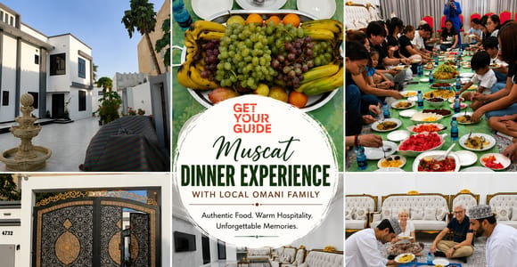From Muscat: Authentic Omani Dinner with a Local Family