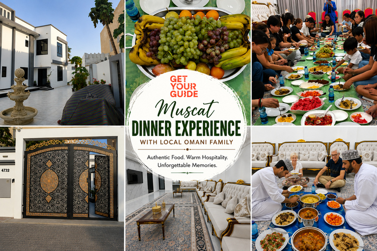 From Muscat: Authentic Omani Dinner with a Local Family