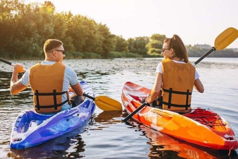 Cancun : Excursion en kayak au lever ou au coucher du soleilExcursion en kayak au coucher du soleil