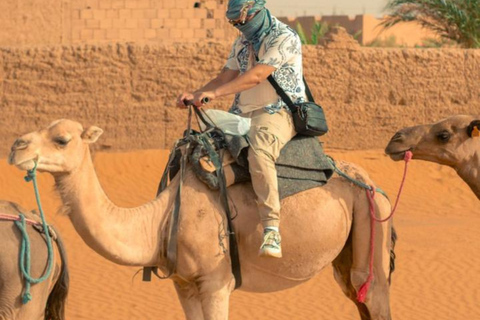 From Marrakech: 3-Day Merzouga Tour with Camel Trek & Luxury Camp Shared Standard Sahara Tour – Popular Choice