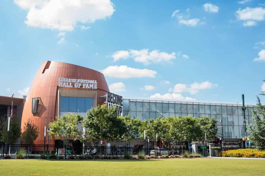 Atlanta: Allgemeiner Eintritt zur College Football Hall of Fame. Foto: GetYourGuide Atlanta: Allgemeiner Eintritt zur College Football Hall of Fame. Foto: GetYourGuide