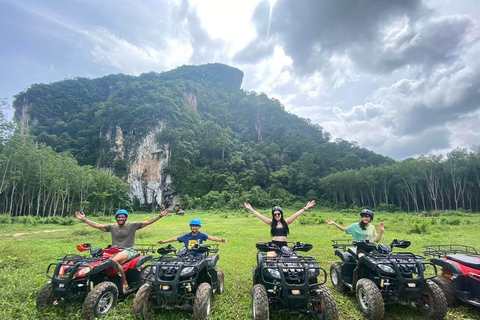 Experiencia Extrema en ATV en Krabi con Traslado y Aventura30 minutos en quad