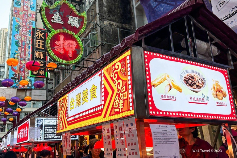 (H5)Hong Kong: Kowloon Guided Tour with Street Food Tasting
