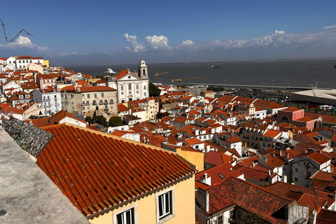Lisbon: Private Tour on a Vintage Classic Piaggio Ape ALFAMA: Lisbon's Oldest Quarter, Highest Viewpoint, Hidden Gems