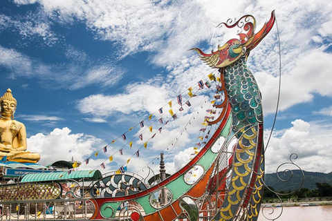 Chiang Rai : visite à la journée de 3 temples et du Triangle d&#039;Or