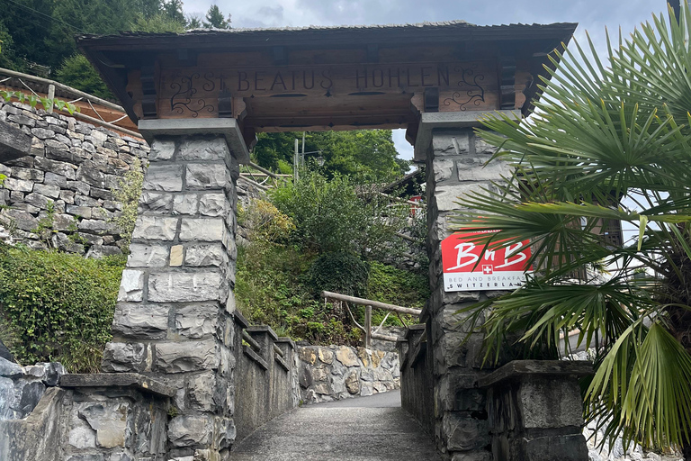 Pilatus, Aareschlucht en St. Beatusgrotten: tour vanuit Bazel