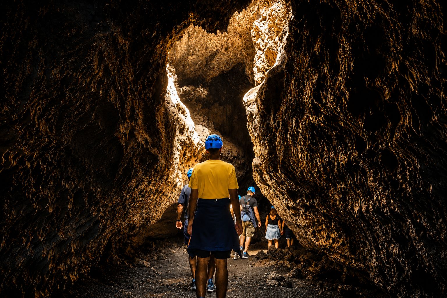 La Palma: Unterirdische Reise zum Vulkanschlot Cueva de Las Palomas
