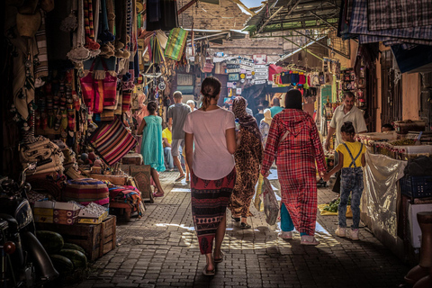 Agadir: Marrakech Guided Day Experience with Medina and Souk Agadir: Marrakech Day Trip with Old Medina & Souks Guide
