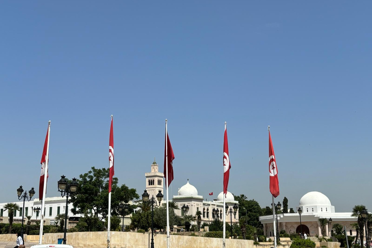 Journée privée médina de Tunis Carthage Sidi Bousaid avec déjeuner