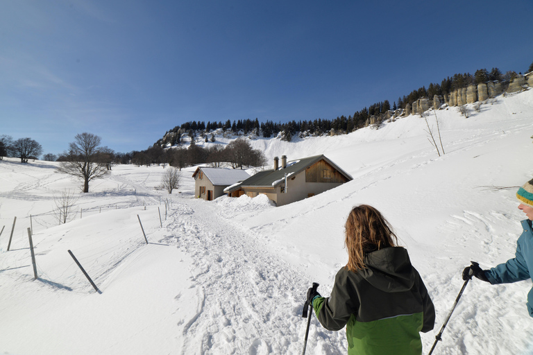 Discovery of the snowy Vercors in snowshoesFrom Gap: Winter Hiking and Rafting in the Vercors