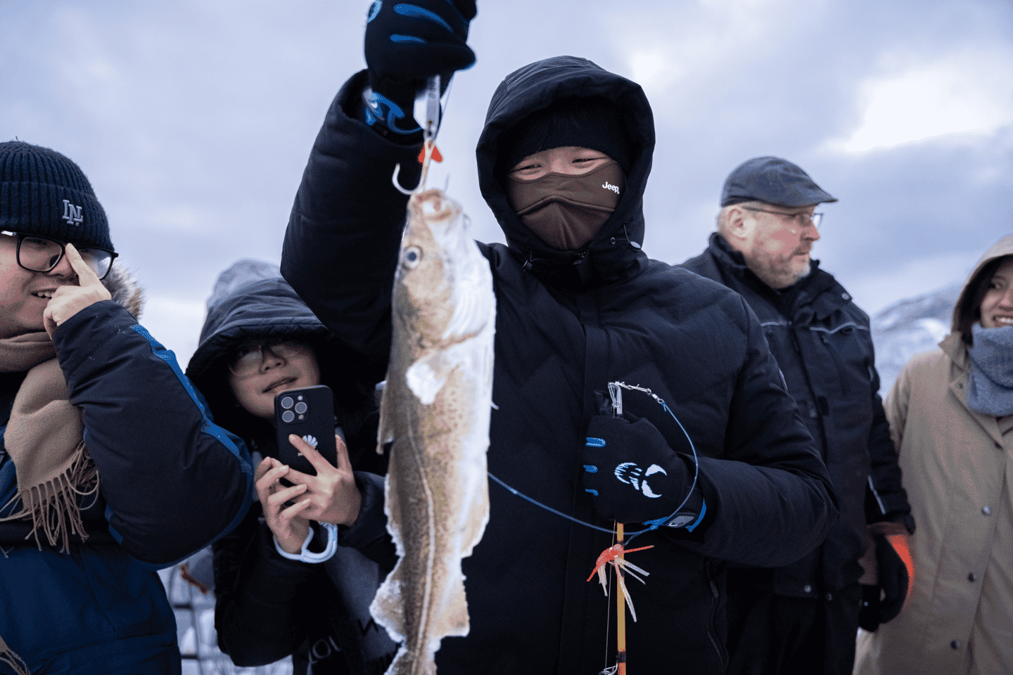 トロムソ発：3時間の極地フィッシング体験