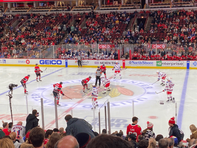 Visit Chicago Chicago Blackhawks NHL Game Ticket at United Center in Villa Park