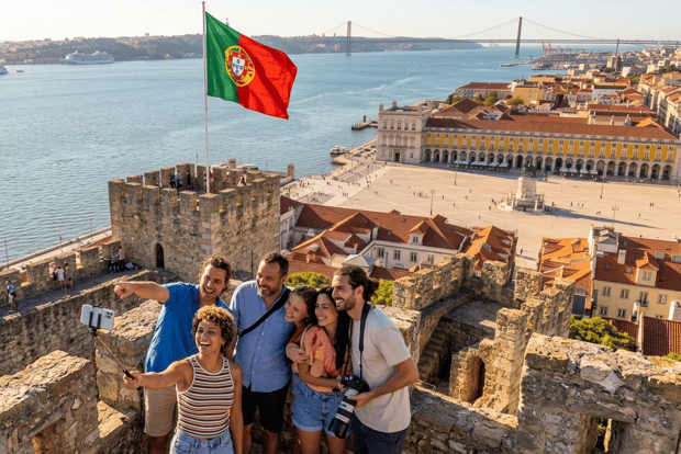 Lissabon: Ganztagestour durch die Stadtführung mit Seilbahnfahrt