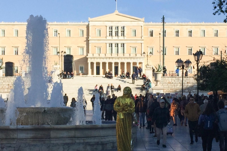 Atenas: tour de rompecabezas de la ciudad vieja y los jardines nacionalesOpción estándar