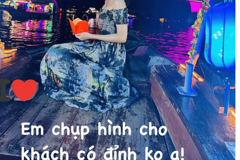 Hoi An: Thu Bon River Flower Lantern Experience