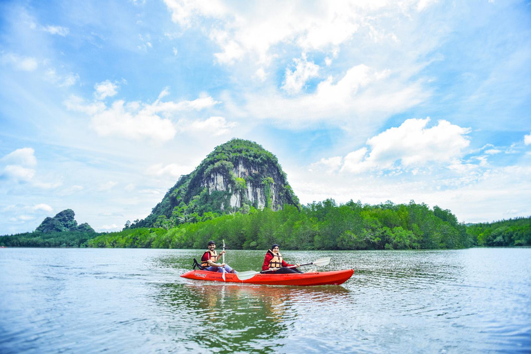 De Krabi: Aventura de caiaque de dia inteiro na caverna do mar de Bor Thor