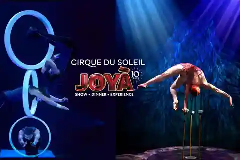 Cancún: Cirque du Soleil JOYÀ Ticket de entrada y traslado