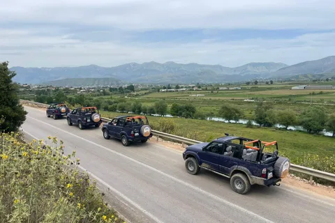 Vanuit Sarandë: Hele dag 4x4 safari in Saranda met lunch