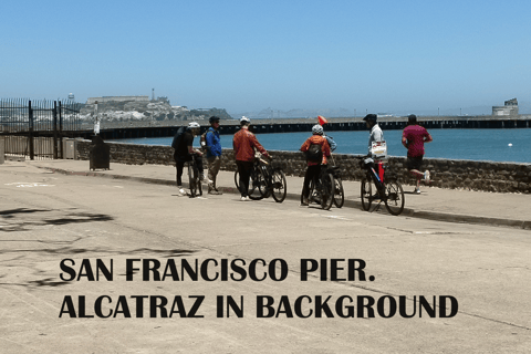 San Francisco: Mit dem Fahrrad zur Brücke und zurück mit der FähreTandemfahrrad