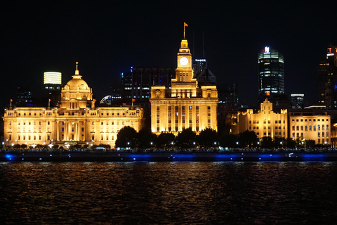 Shanghai Evening Tour: VIP Huangpu River Cruise&City lights