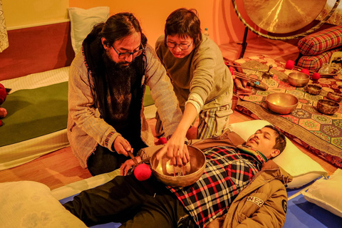 Kathmandu: Sound Healing Session, Authentic Nepali Lunch