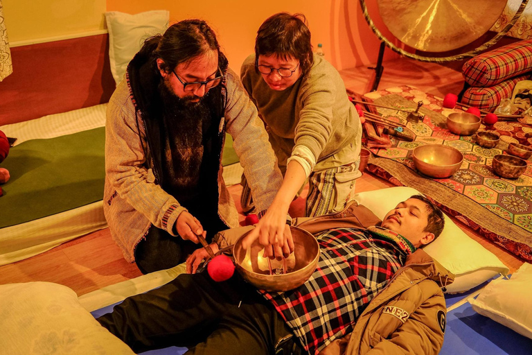 Kathmandu: Sound Healing Session, Authentic Nepali Lunch