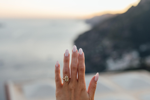 Private Marriage Proposal & Dinner Experience Above Positano