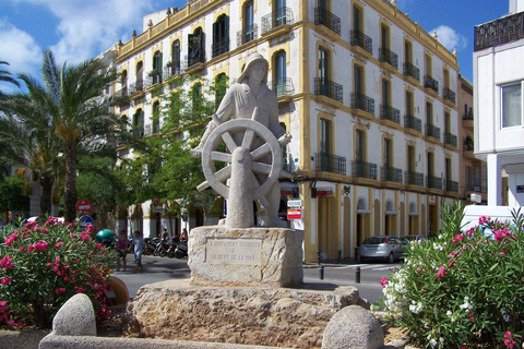 From Eastern Ibiza: Ibiza Town Round-Trip Ferry Transfer Roundtrip Ferry Ibiza Old Town from ES Canar